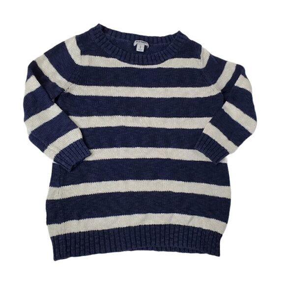 Old Navy Chunky Slub Knit Striped Sweater - Picture 1 of 5